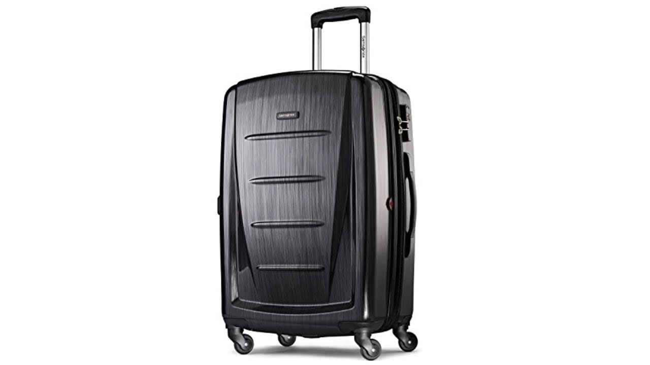 Portable Large Capacity Luggage Suitcase Set Argyle Quilted - Temu