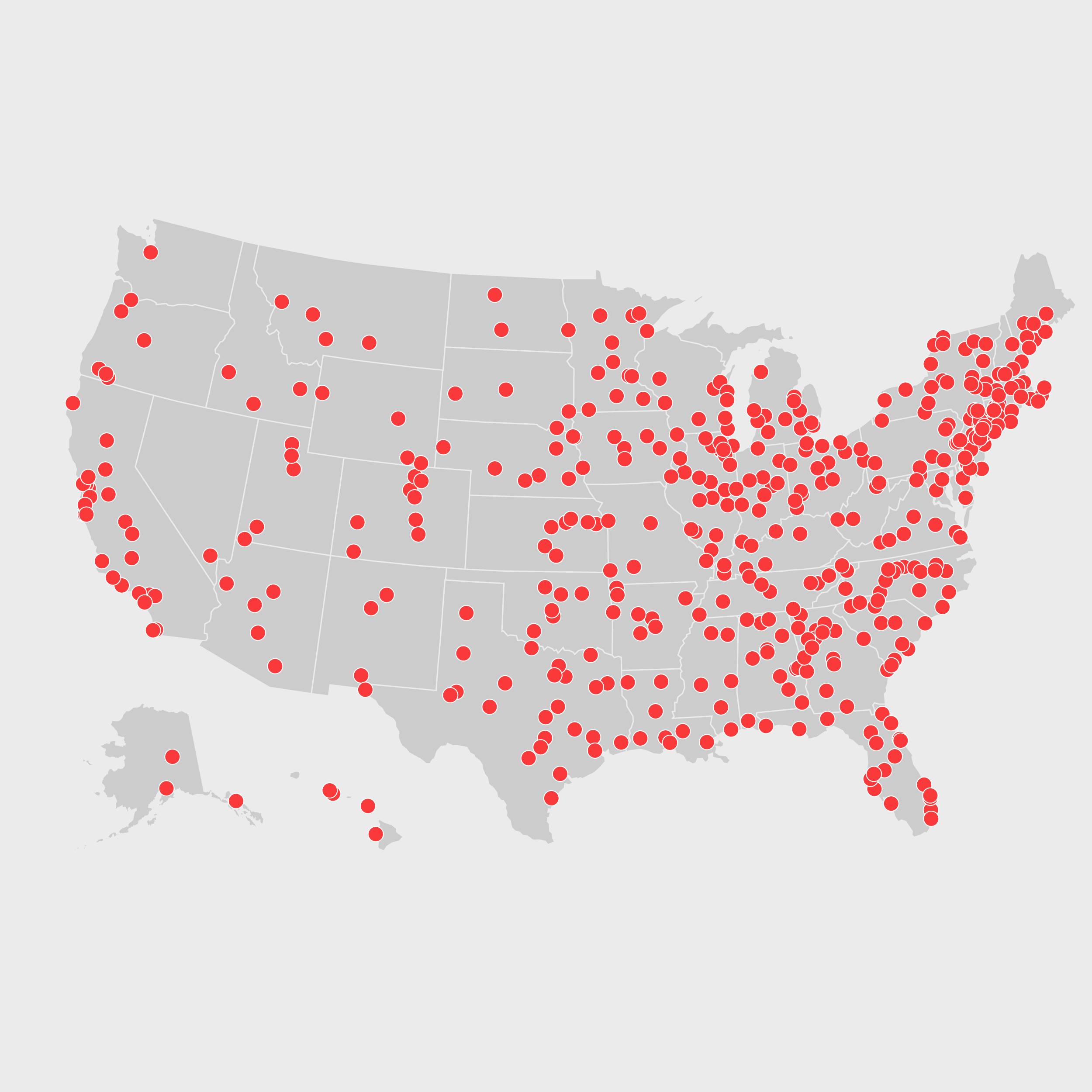 Map See the locations of protests and rallies for Floyd