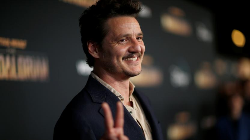 Cast member Pedro Pascal poses at the premiere for the television series "The Mandalorian" in Los Angeles, California, U.S., November 13, 2019. REUTERS/Mario Anzuoni