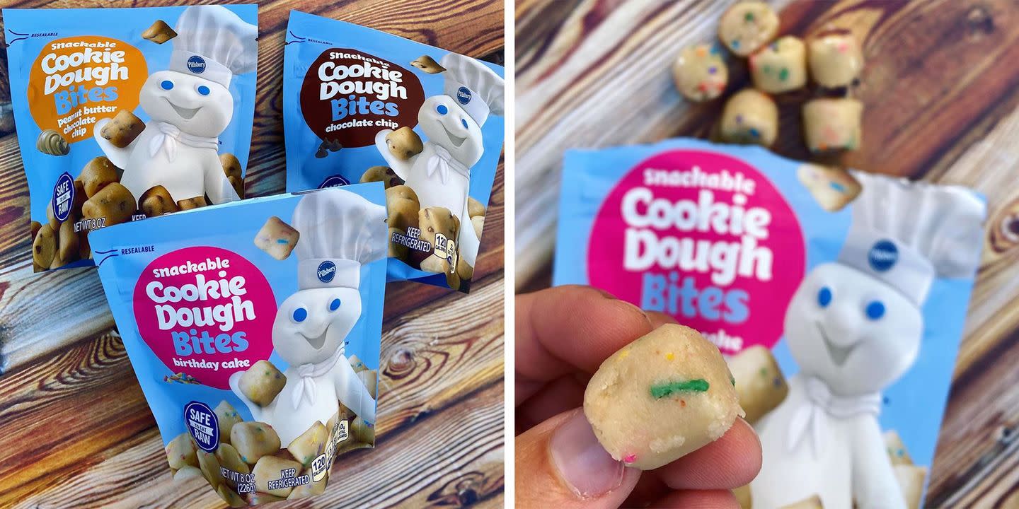 Pillsbury Now Makes Edible Cookie Dough Bites, Including a ...