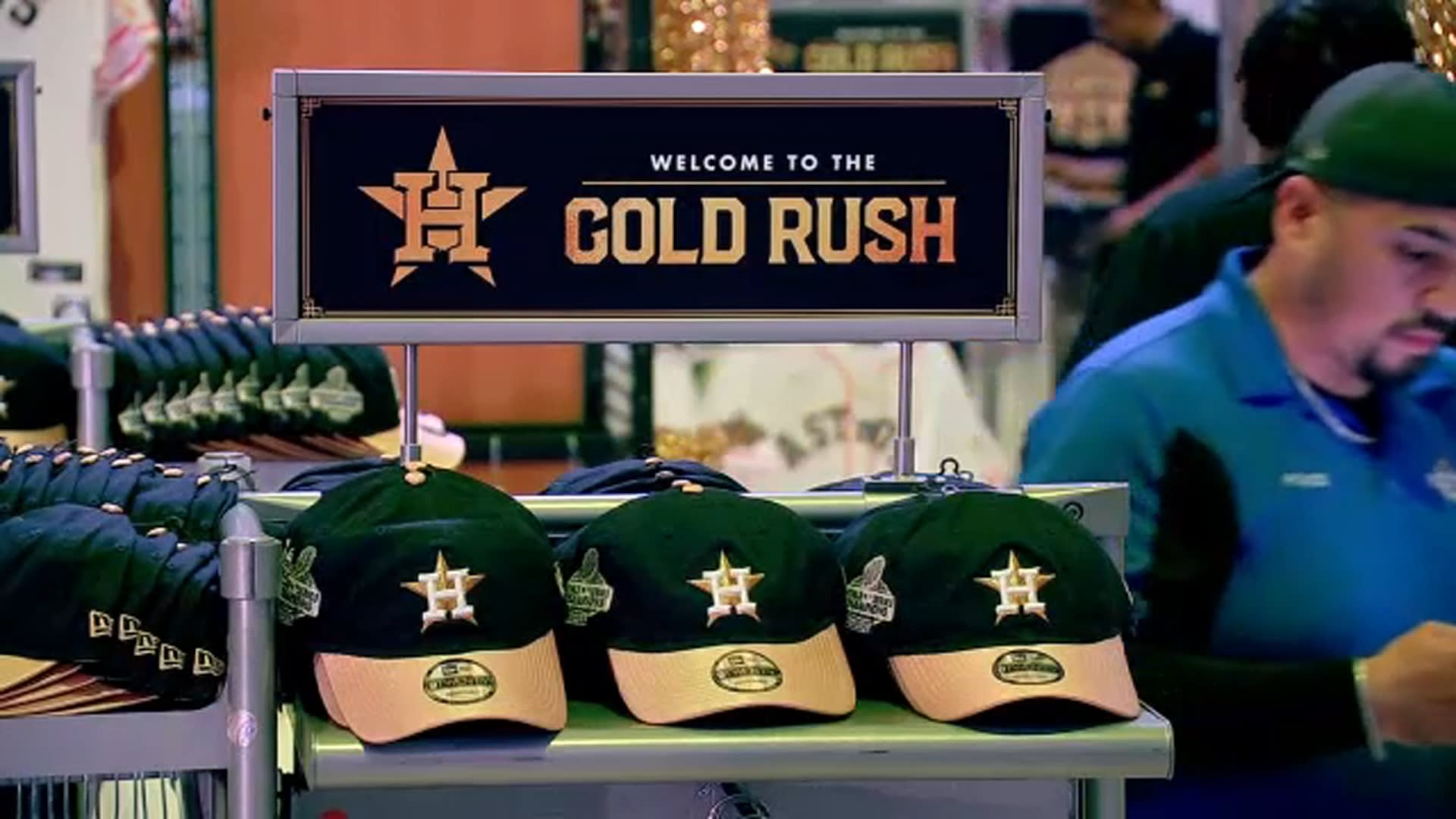 Houston Astros on X: The Gold Rush is coming Gold gear available  midnight on March 19 at the #Astros Team Store. Stay tuned. 🏆   / X