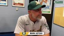 Kotsay encouraged with A's offensive efforts after loss to Royals