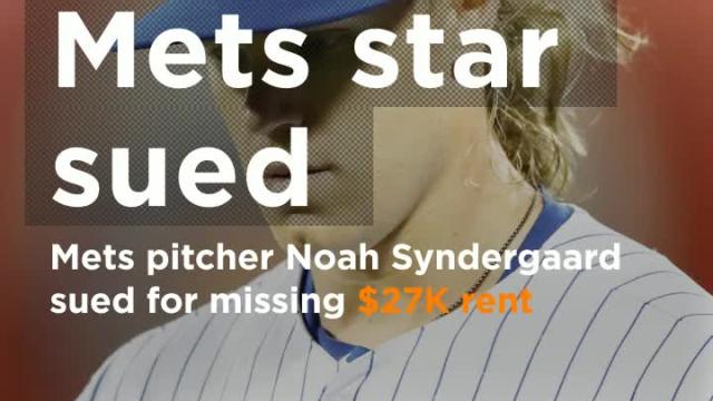 Mets pitcher Noah Syndergaard sued for missing $27K rent