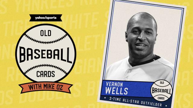 Vernon Wells reminisces while opening 2004 Topps | Old Baseball Cards