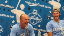 UNC baseball postgame press conference after advancing to College World Series