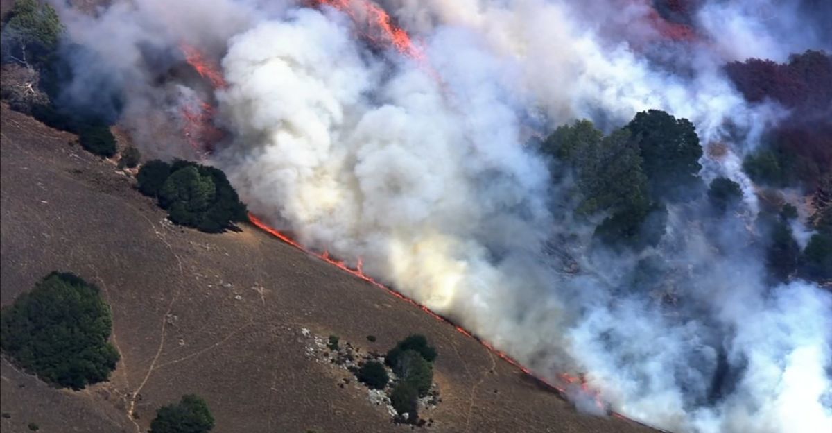 travel to big island fire