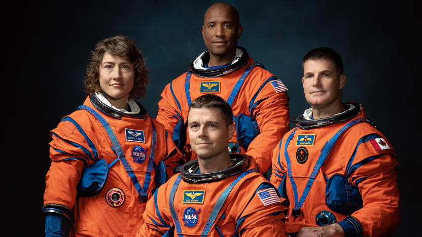 NASA Artemis 2 astronauts