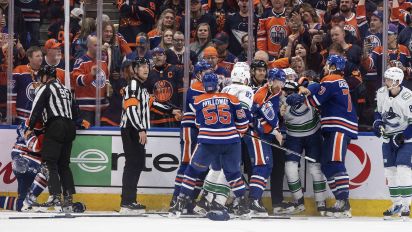 Associated Press - Evan Bouchard and Ryan Nugent-Hopkins each had a goal and two assists, Connor McDavid added three assists and the Edmonton Oilers beat the Vancouver Canucks 5-1 on Saturday night