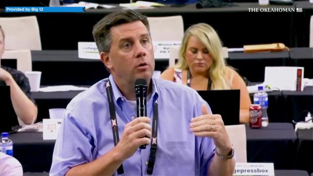 Mike Gundy addresses conference realignment at Big 12 Media Days