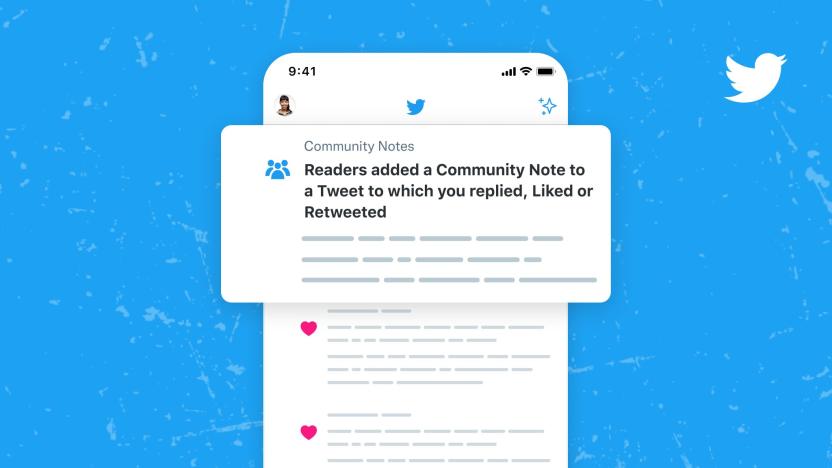 Twitter will notify you if a tweet you interacted with gets a Community Note