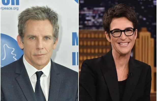 Ben Stiller To Direct Film Based On Rachel Maddow Podcast Bag Man At Focus Features