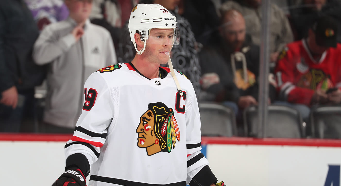 Jonathan Toews calls out team after 7-1 