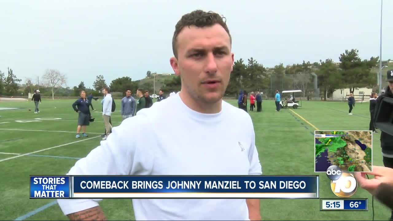 Johnny Manziel is tired of compairsons to Colin Kaepernick, says