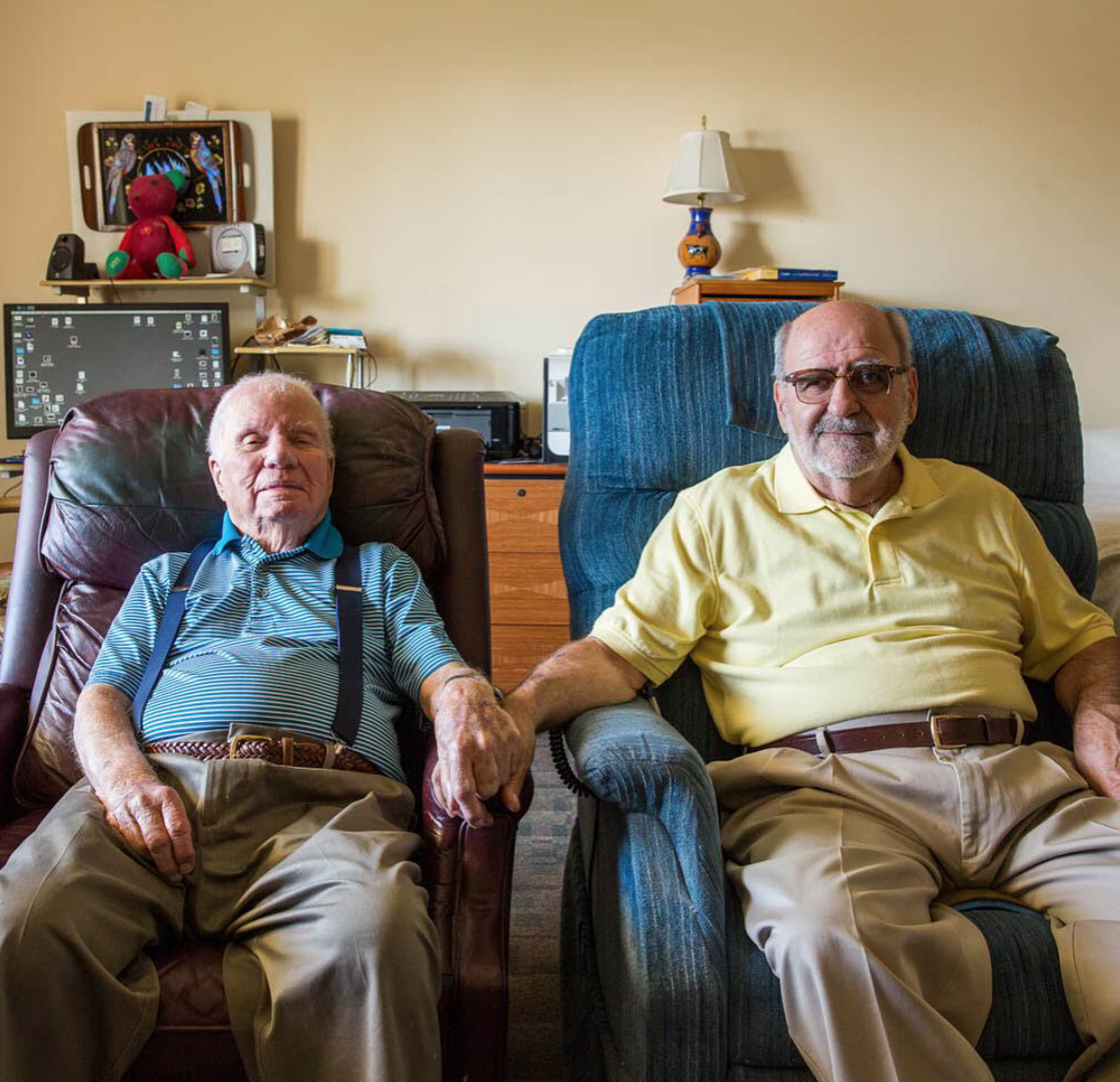 Gay Veterans Who Tied The Knot In Retirement Home Celebrate 25