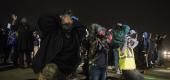 Protests erupted in Brooklyn Center, Minn., after police fatally shot Daunte Wright during a traffic stop. (Reuters)