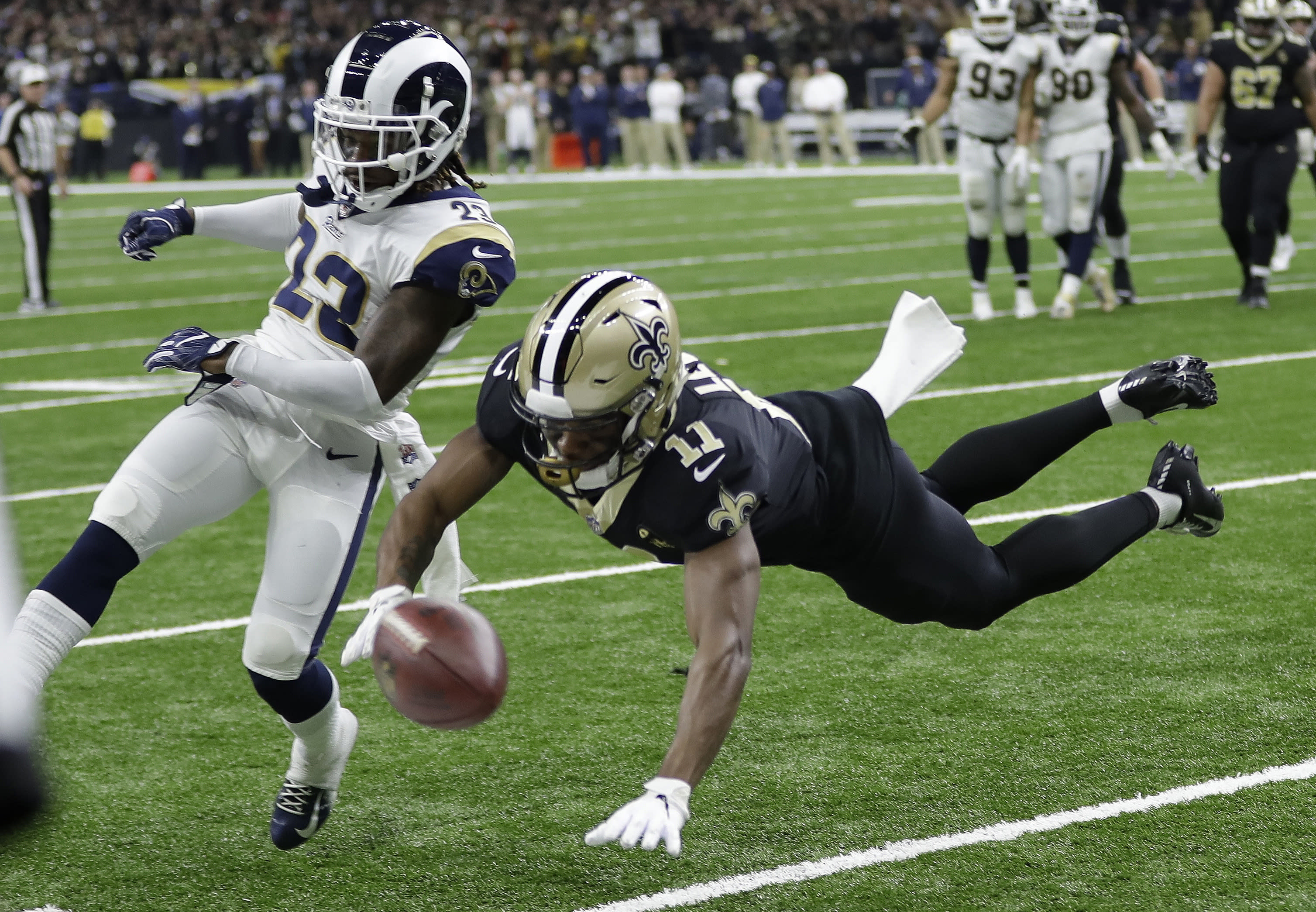 NFC title game Twitter reacts to absurd nocall during RamsSaints