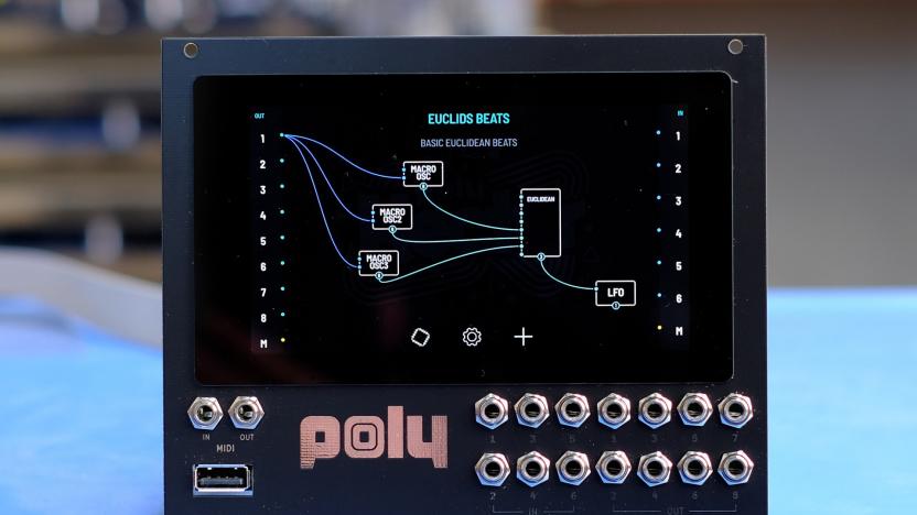 The Poly Effects modular synth.