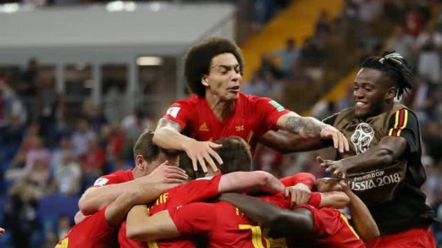 Belgium bounces back from down 2-0 to beat Japan on Chadli's winner