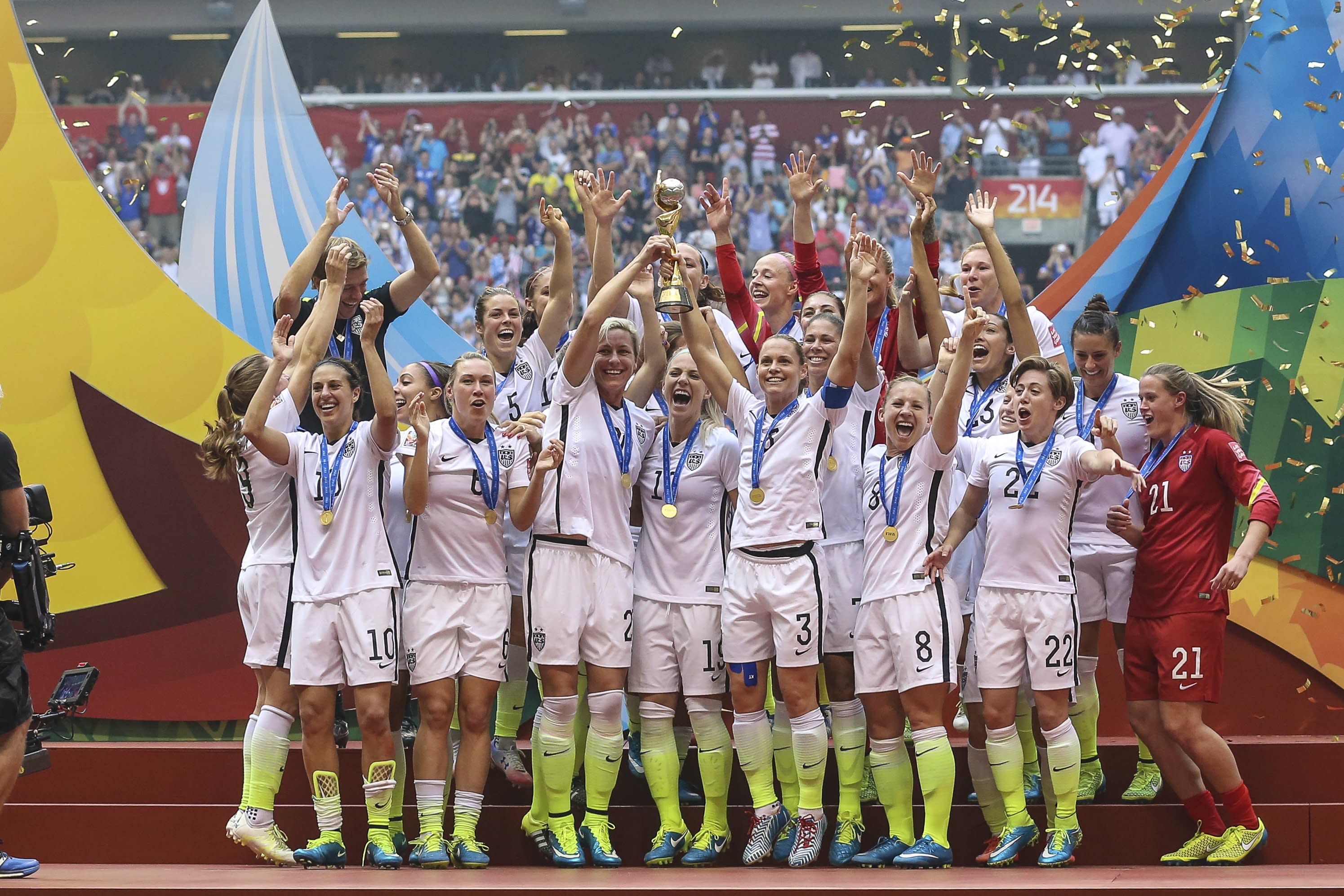 usa women's soccer champions jersey