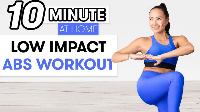10-Minute Lower Ab Workout for Women (Video)