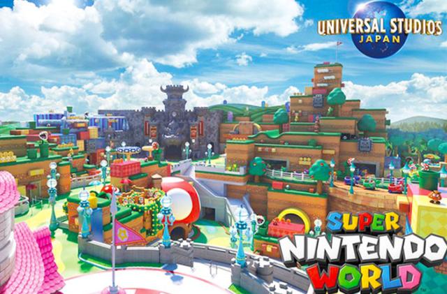 Super Nintendo World opening in spring of 2021