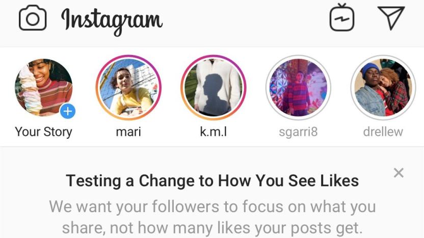 Instagram Change to How You See Likes