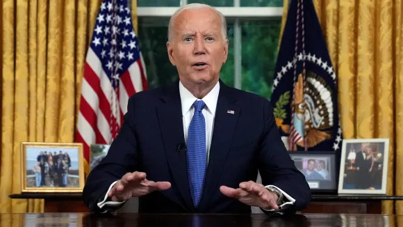 Biden delivers farewell address, Harris campaign gains steam