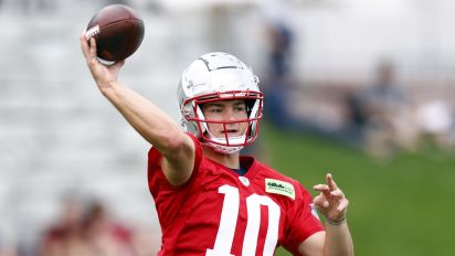 Yahoo Sports - The Patriots have no intention of rushing Maye into a starting role before they believe he's