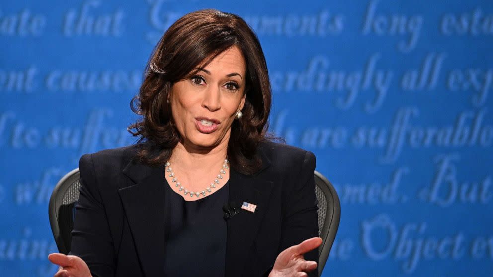 Video of 11-year-old dressed as Kamala Harris goes viral