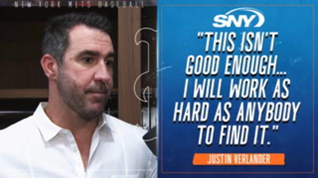 Justin Verlander after tough outing vs. Braves: ‘It’s not easy for the team, it’s not easy for me’