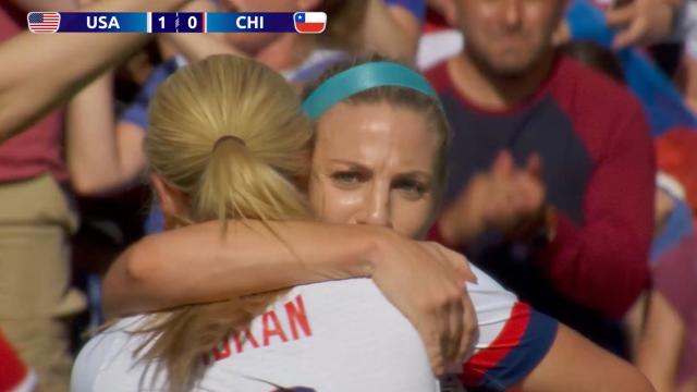 Women's World Cup - USWNT 3, Chile 0