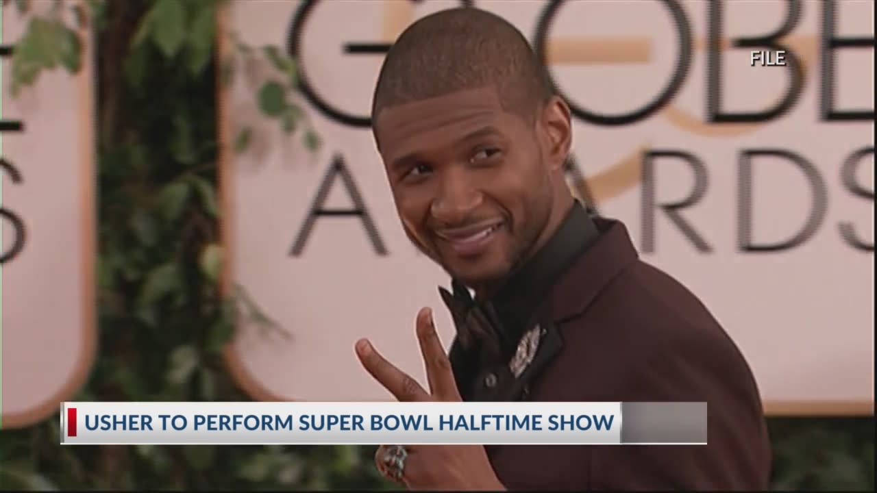 Usher to perform at Super Bowl halftime show