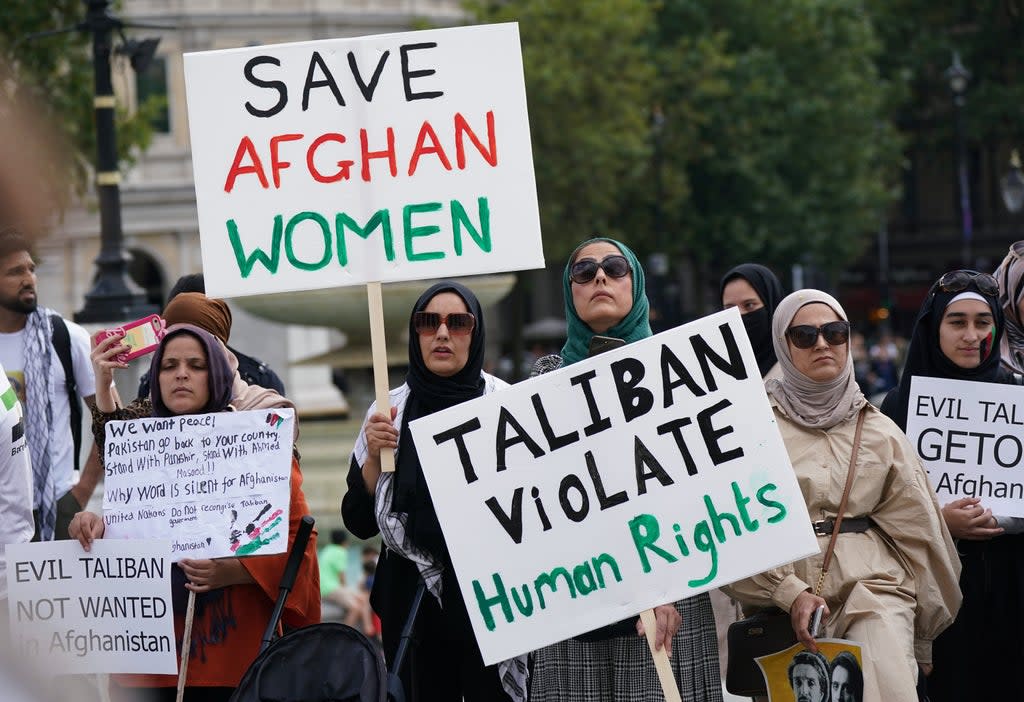 Women banned from appearing in TV dramas in Afghanistan under Taliban&#39;s new rules