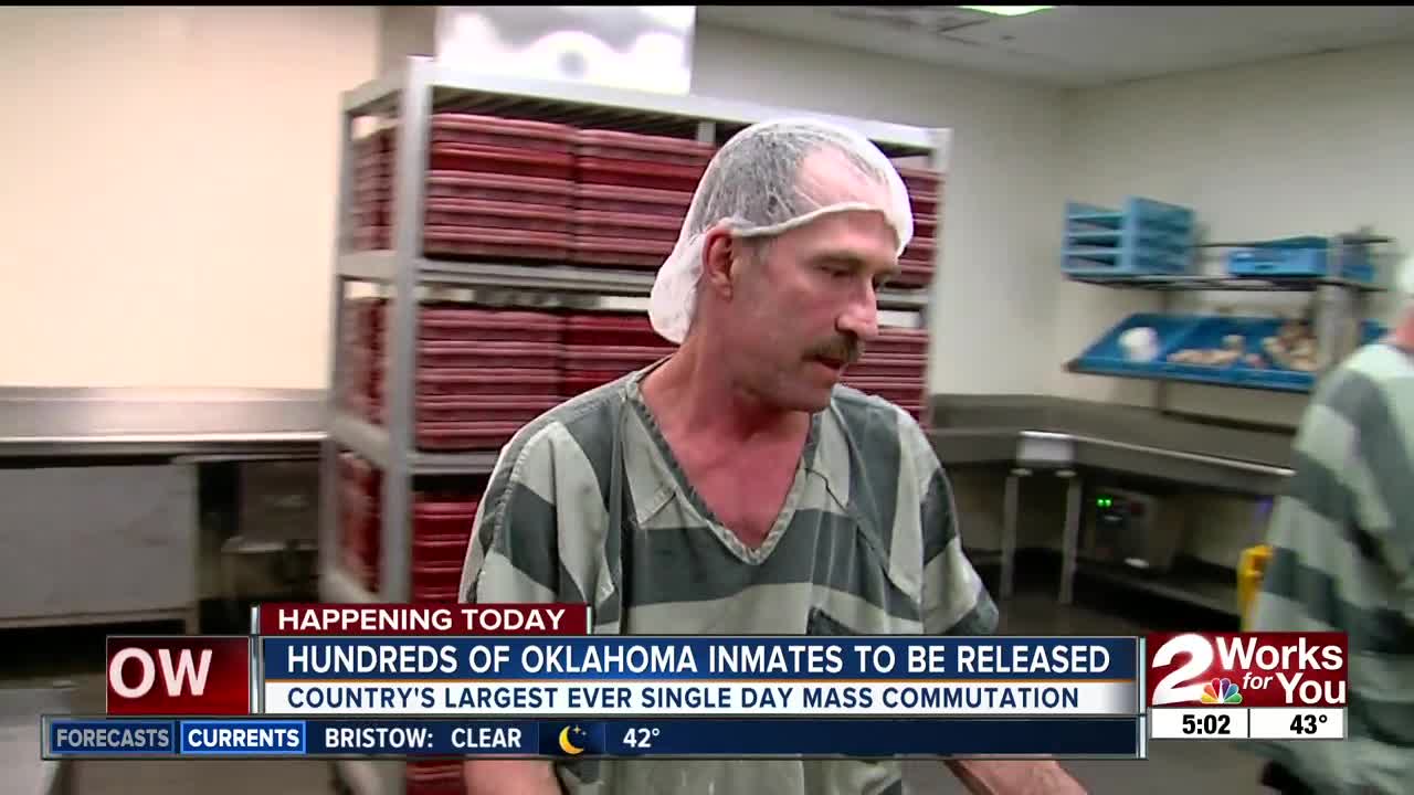 Hundreds Of Oklahoma Inmates To Be Released Video 