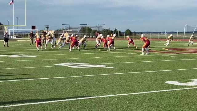 Highlights: Central vs. Gibson Southern football scrimmage