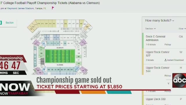 How much do College football playoff tickets cost? - AS USA