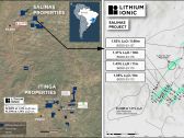 Lithium Ionic extends Salinas pegmatites with intercepts of 1.22% Li2O over 16.7m and 1.51% Li2O over 11.9m; Discovers new high-grade zone grading 1.63% Li2O over 5.6m