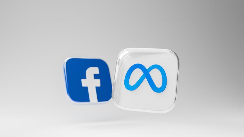 Two floating logos.