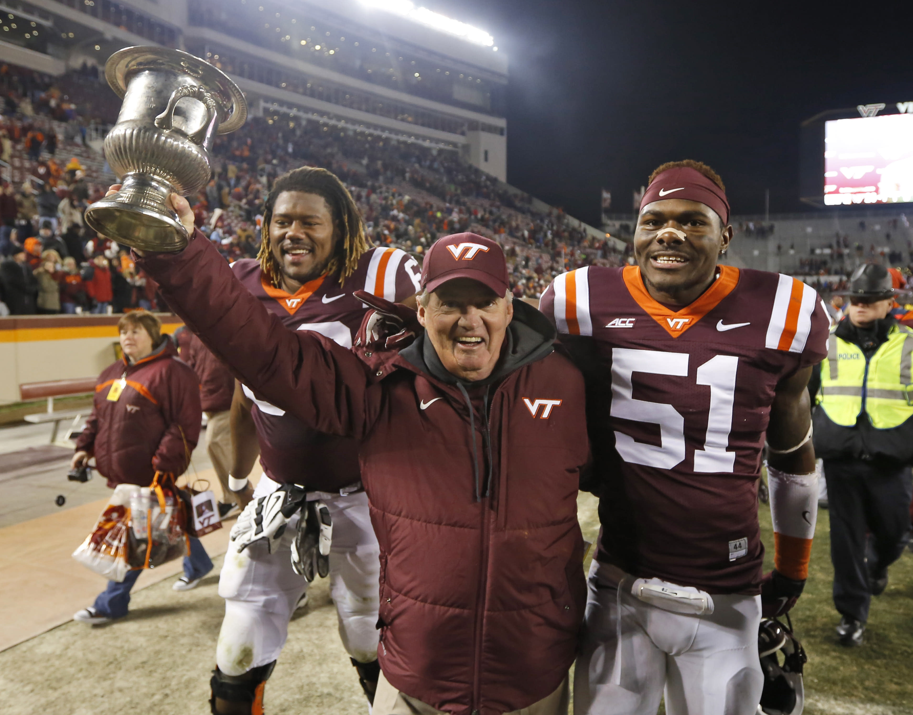 frank beamer dabbing