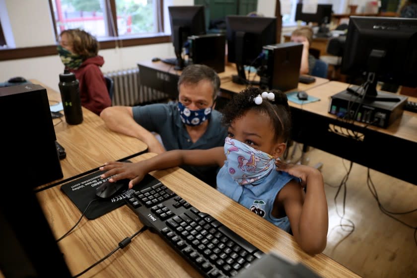 This California school is open, ‘learning as we go.’ Is it a model or a mistake?