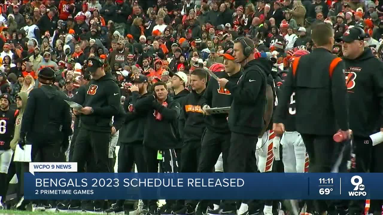 Bengals 2023 Schedule Release