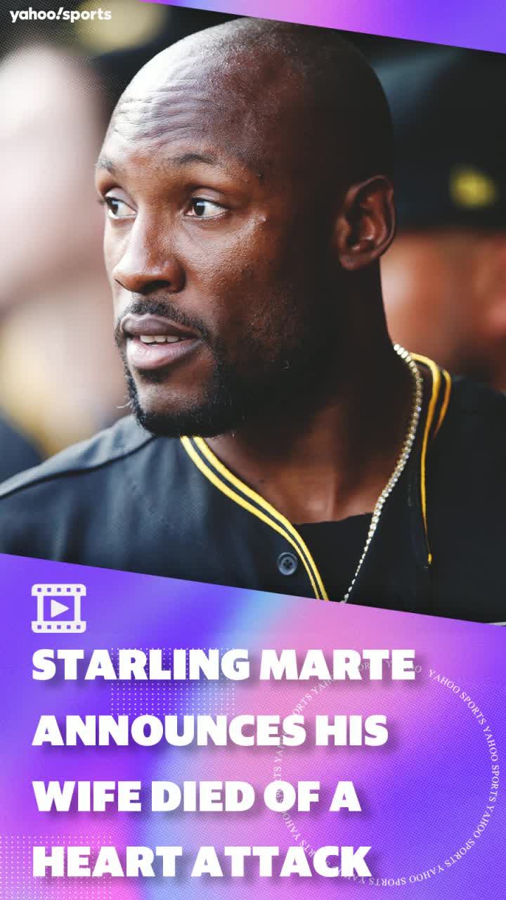 D-backs outfielder Starling Marte announces his wife Noelia died