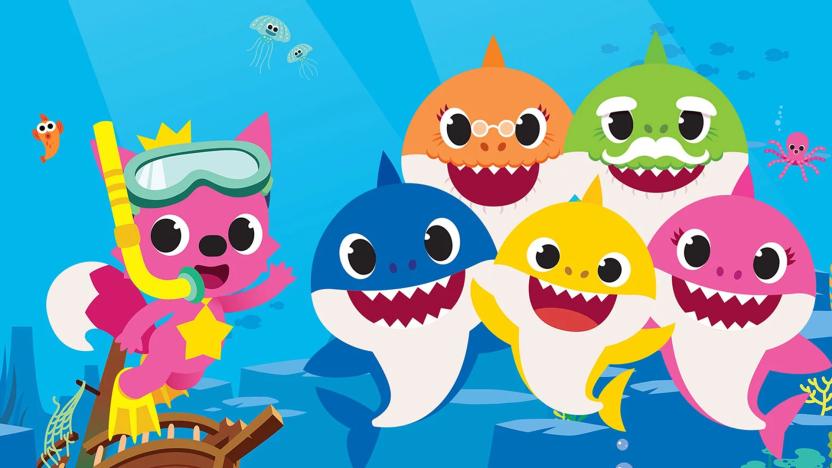 'Baby Shark' video characters