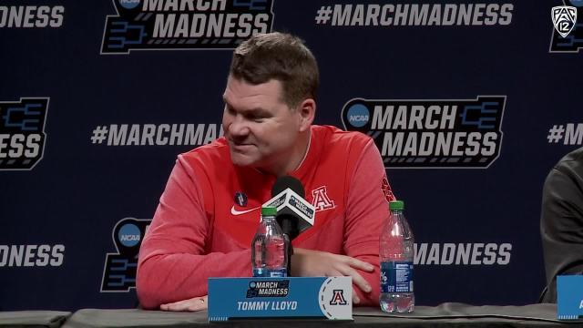 Tommy Lloyd: First-round loss 'won't be a setback' for Arizona men's basketball