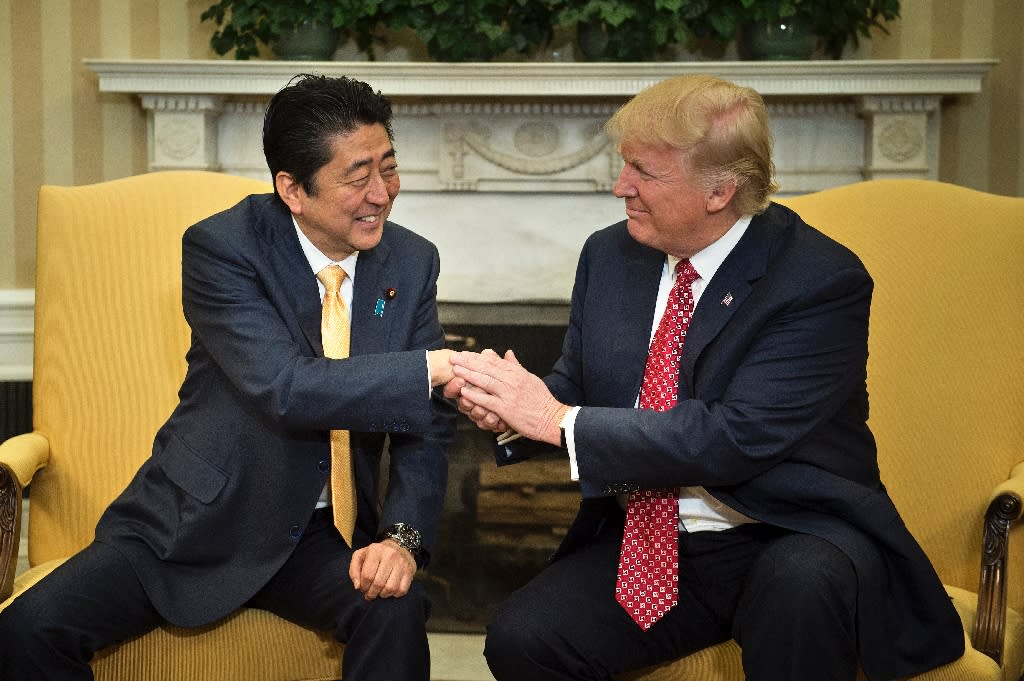 Image result for abe and   trump