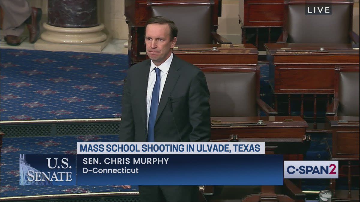 Sen. Chris Murphy Calls For Gun Control After Elementary School Shooting