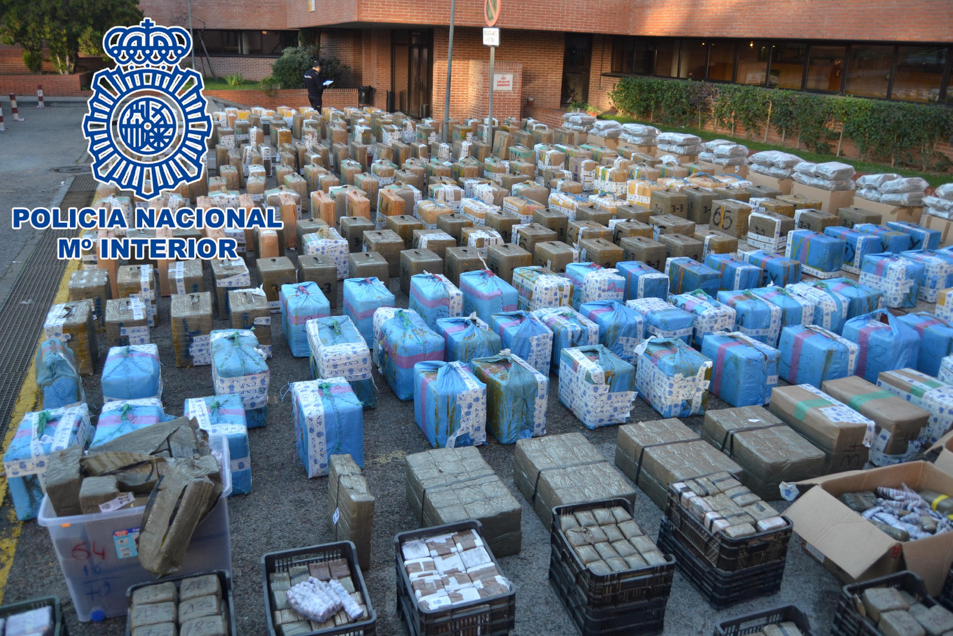 Spain Seizes 11 Tonnes Of Hashish In Countrywide Raid