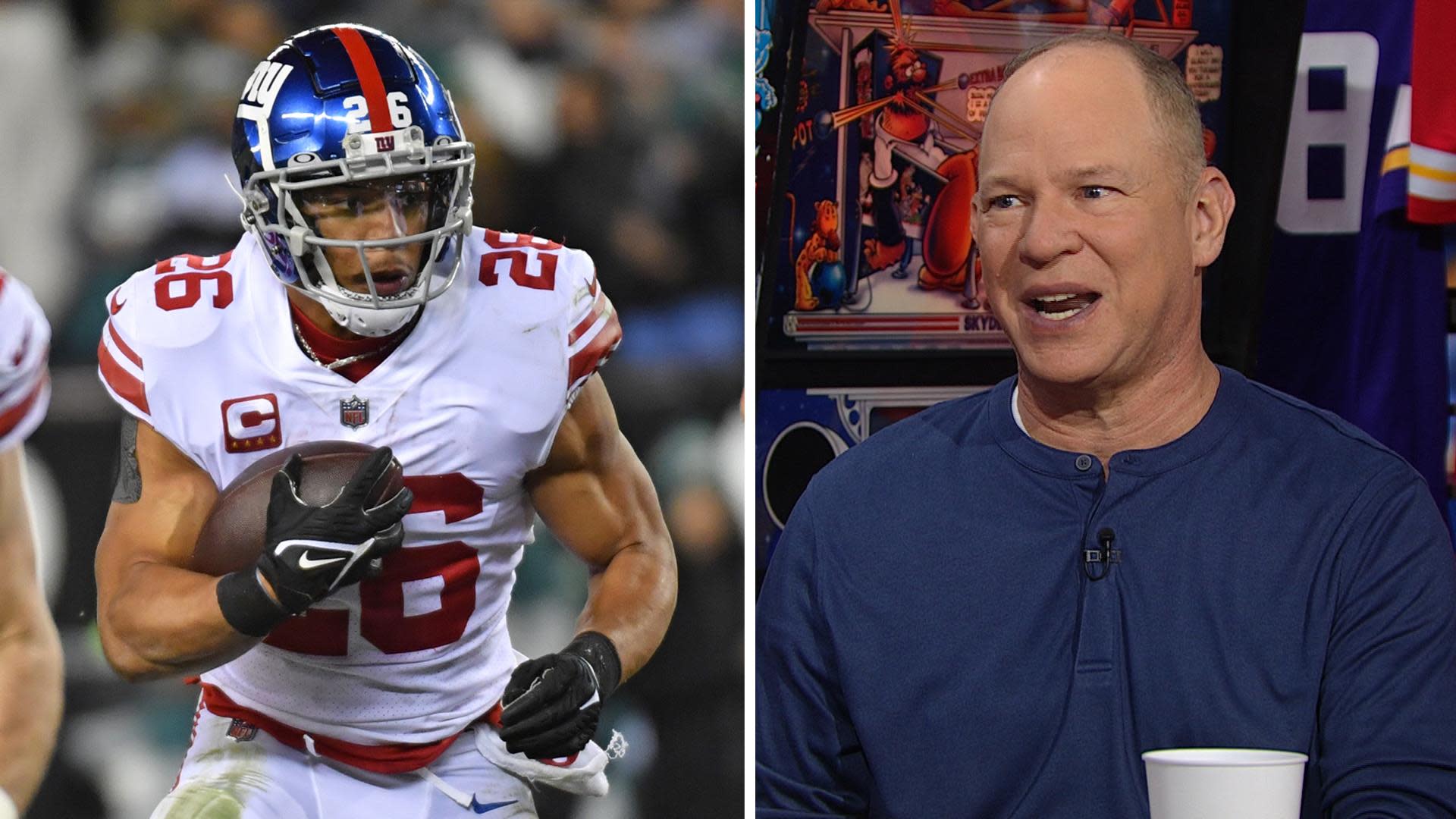 Fantasy football: Matthew Berry ranks Giants' Saquon Barkley in top 5