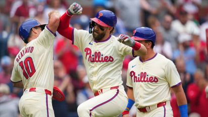  - Zack Wheeler dominated the Giants and Bryce Harper went deep for the second straight night as the Phillies completed their fourth sweep in six