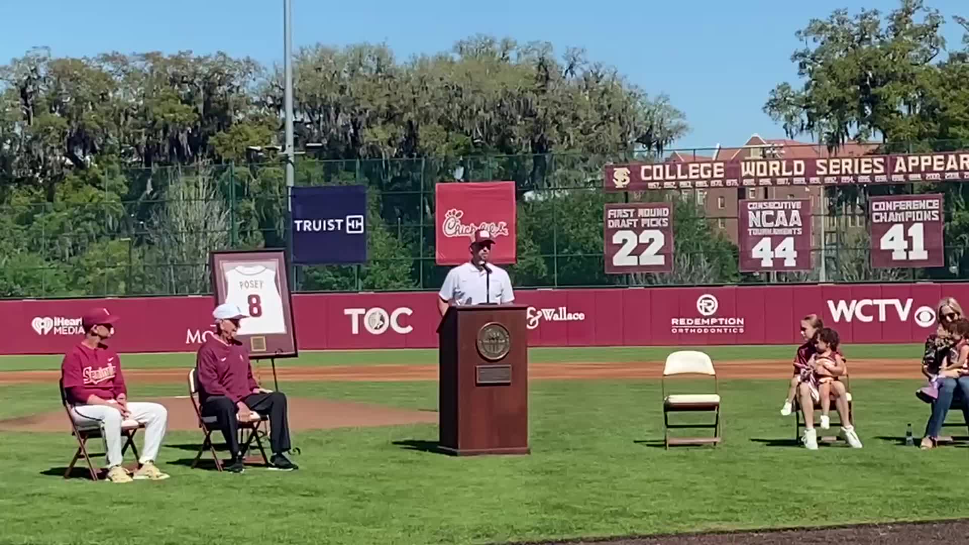 FSU to retire baseball star Buster Posey's jersey